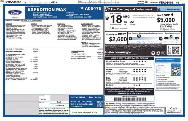 New 2027 Ford Expedition Max Active AWD/4WD image 10