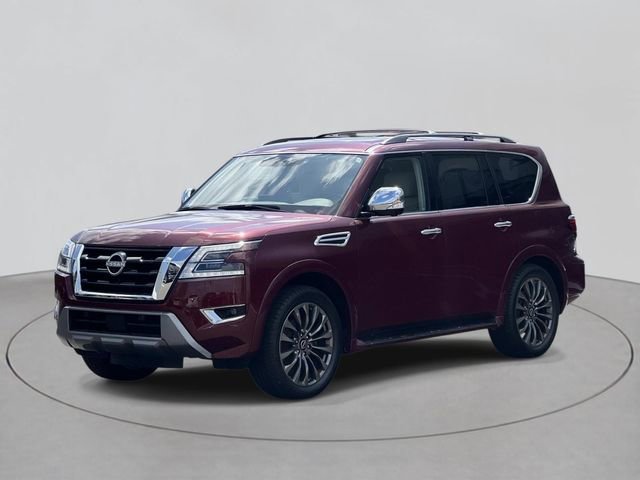 Used 2023 Nissan Armada Platinum w/ Captain's Chairs Package