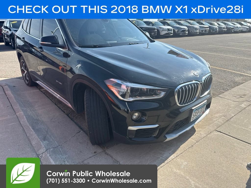 Used 2018 BMW X1 xDrive28i AWD/4WD image 1