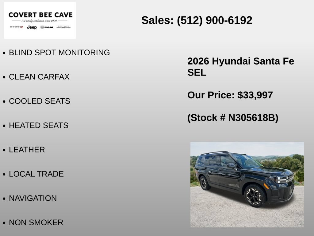 Used 2026 Hyundai Santa Fe SEL FWD image 6