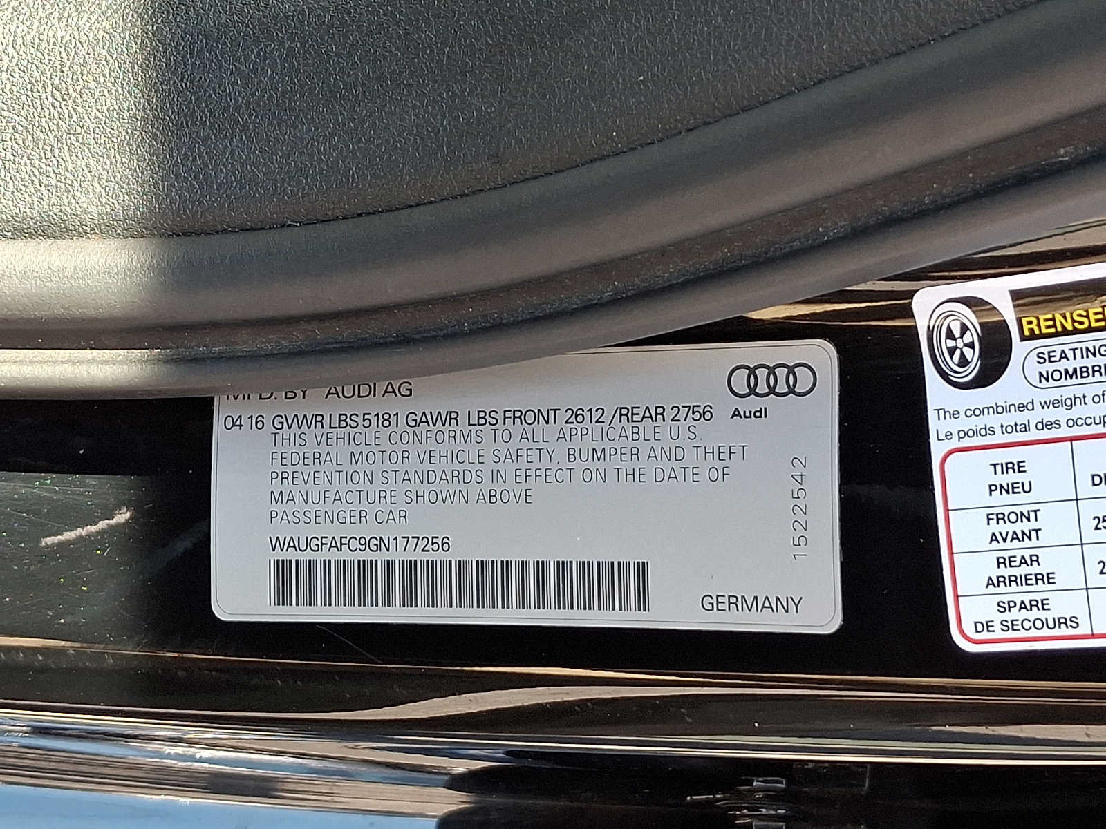 Used 2016 Audi A6 2.0T Premium Plus w/ Premium Plus Package AWD/4WD image 27