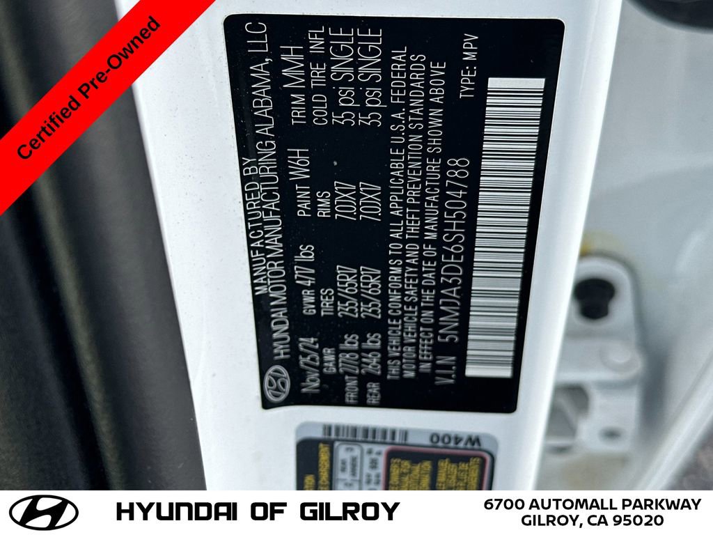 Certified 2025 Hyundai Tucson SE image 29