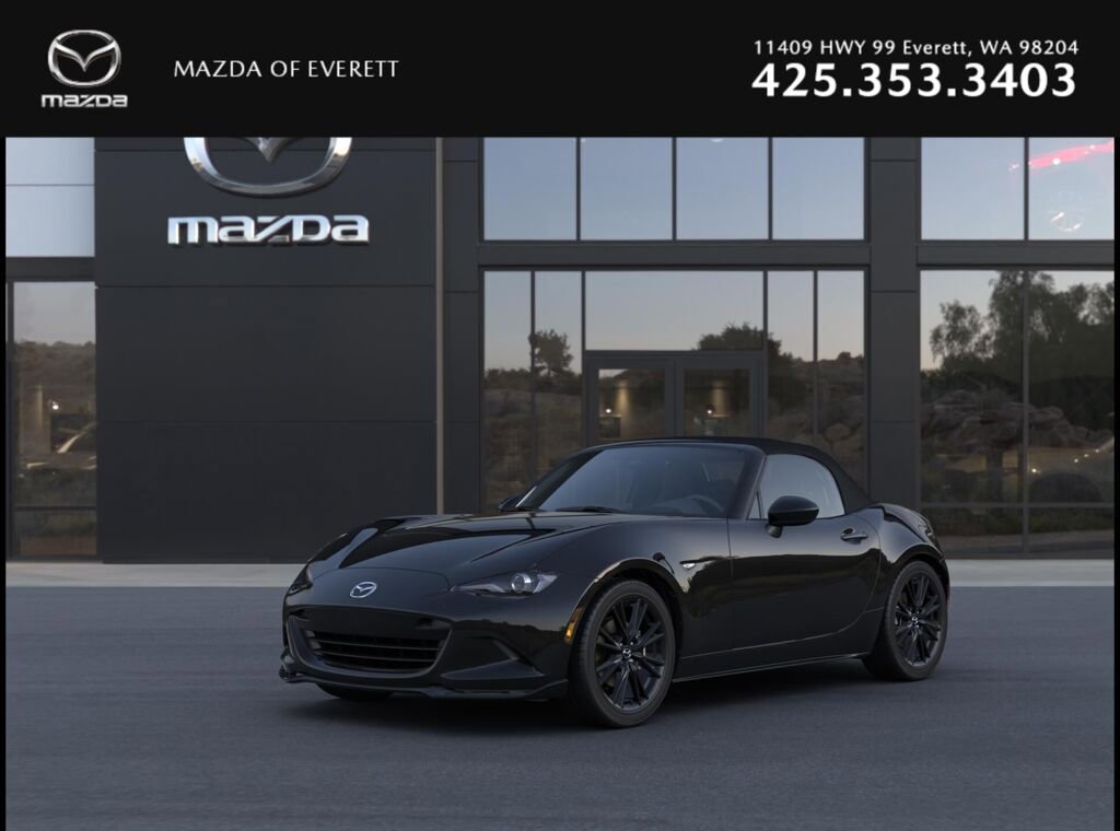 New 2026 MAZDA MX-5 Miata Club w/ Interior Package RWD image 1
