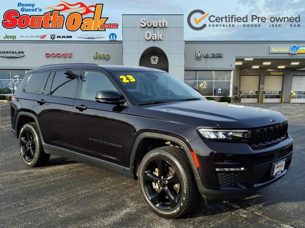 Certified 2023 Jeep Grand Cherokee L Limited w/ Black Appearance Package