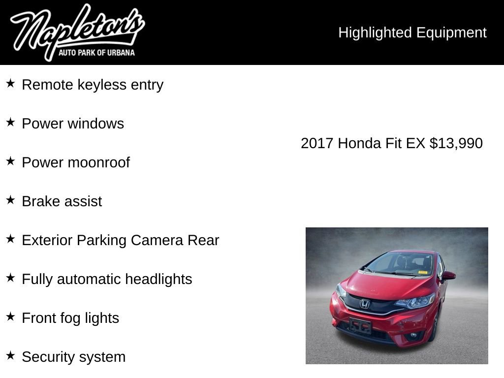 Used 2017 Honda Fit EX image 3