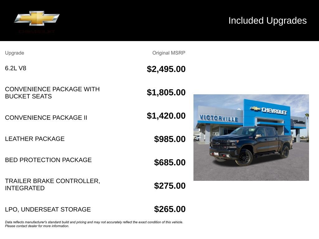 Used 2020 Chevrolet Silverado 1500 LT Trail Boss image 5