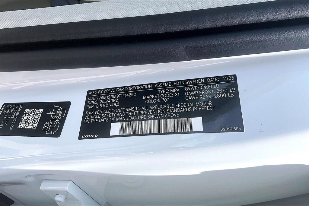 Certified 2026 Volvo XC60 B5 Ultra AWD/4WD image 45