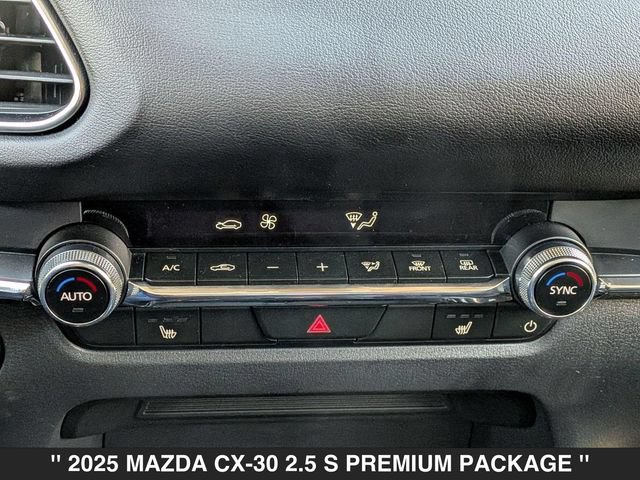 Certified 2025 MAZDA CX-30 AWD 2.5 S w/ Premium Package image 27