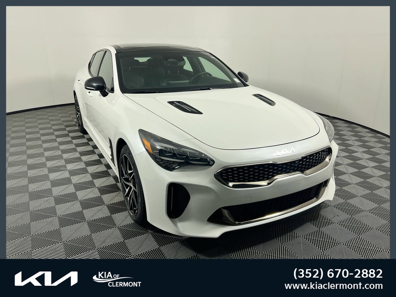 Certified 2023 Kia Stinger GT-Line w/ Sun & Sound Package