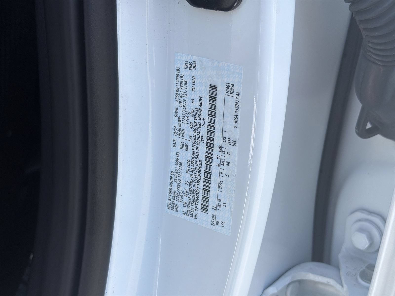 Certified 2024 Ford F350 XL AWD/4WD image 39
