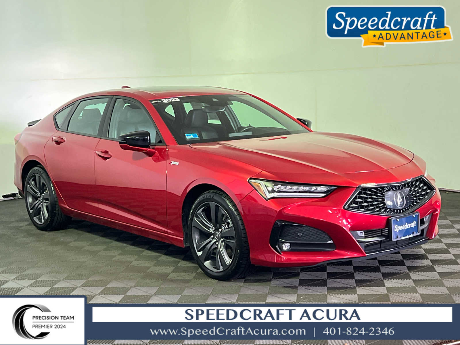 Certified 2023 Acura TLX SH-AWD w/ A-SPEC Pkg image 1