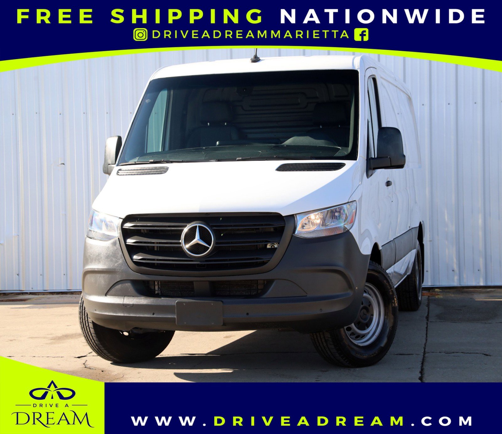 Used 2023 Mercedes-Benz Sprinter 2500 w/ Parking Package