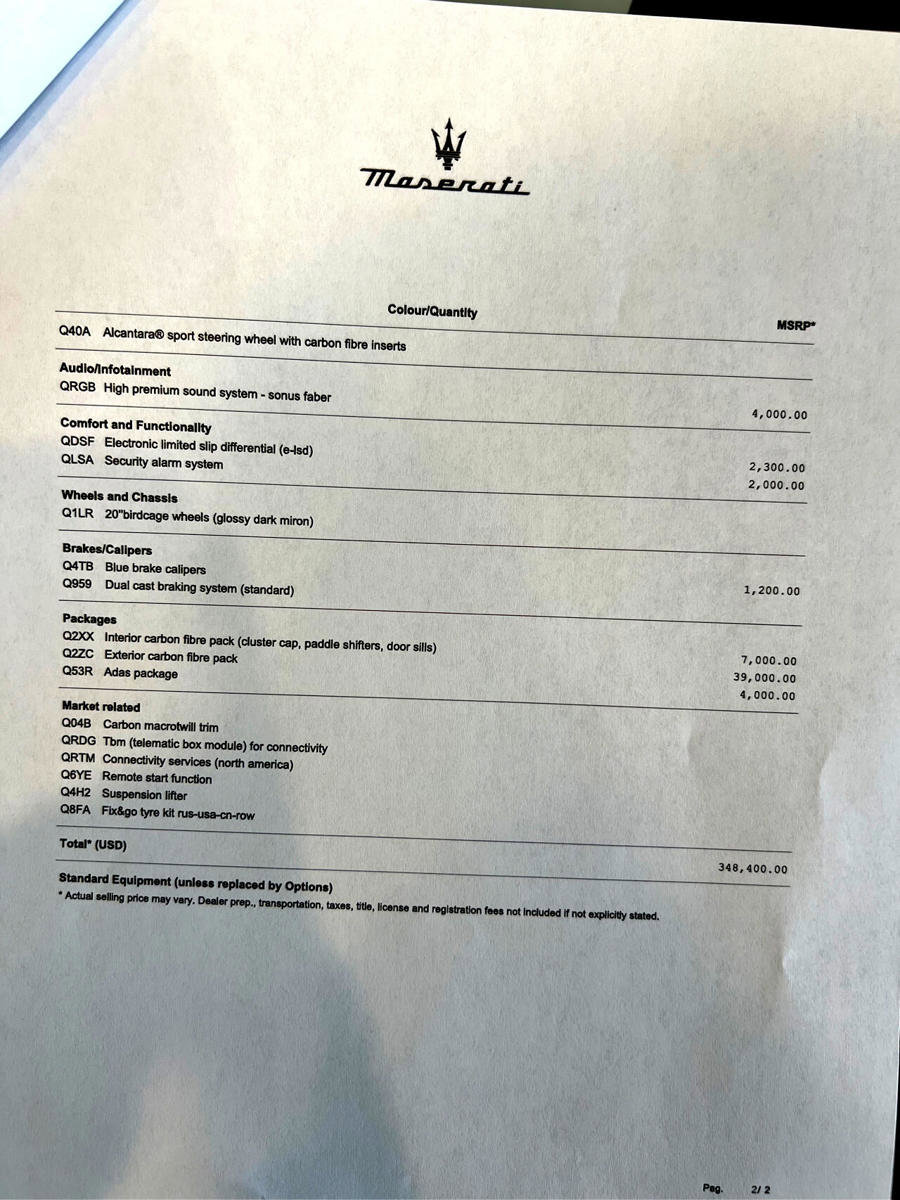 Used 2023 Maserati MC20 Spyder image 35