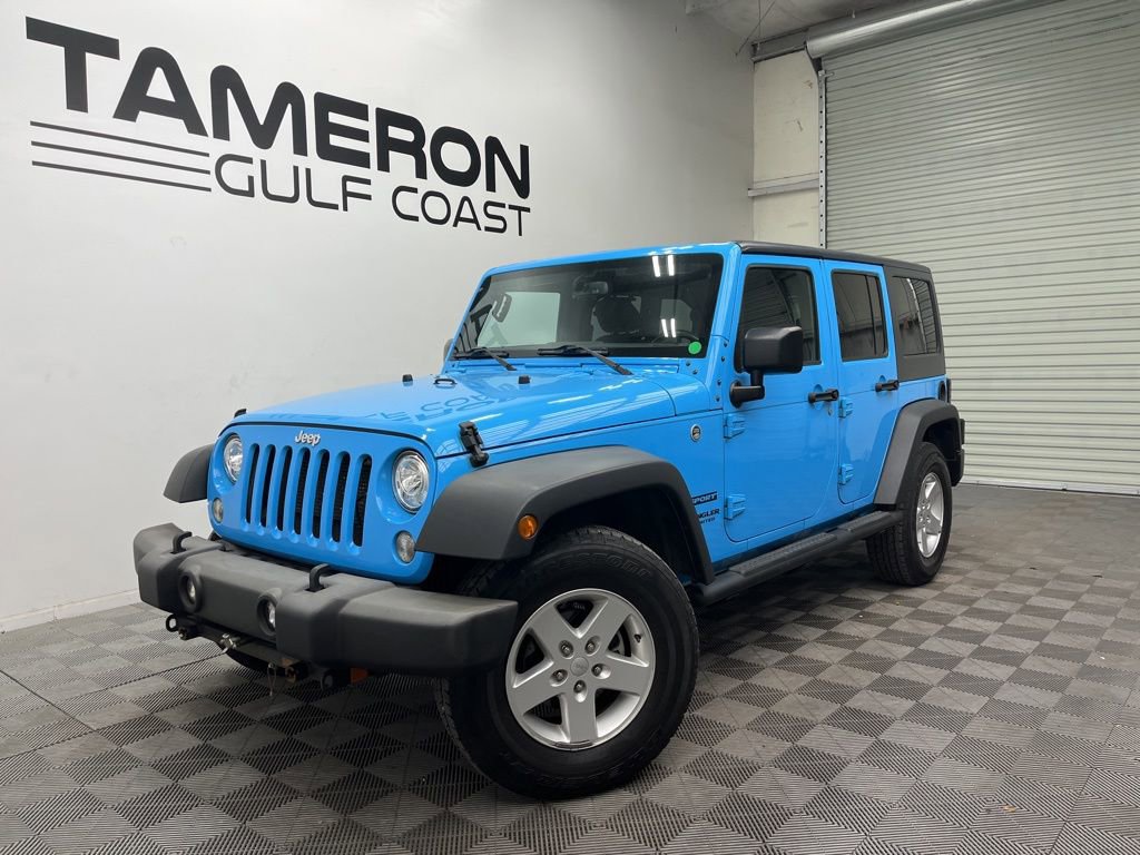 Used 2017 Jeep Wrangler Unlimited Sport w/ Quick Order Package 24S image 2