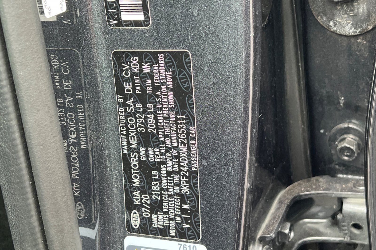 Certified 2021 Kia Forte LXS FWD image 26