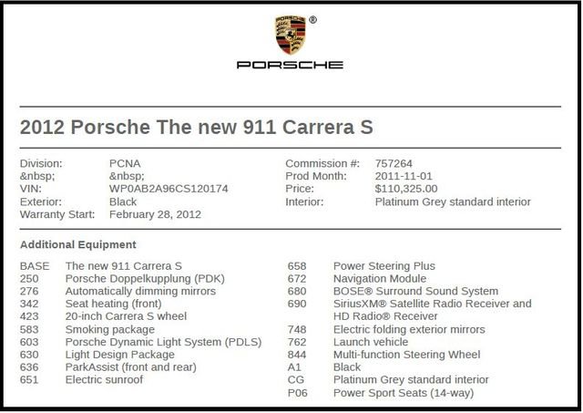 Used 2012 Porsche 911 Carrera S image 7