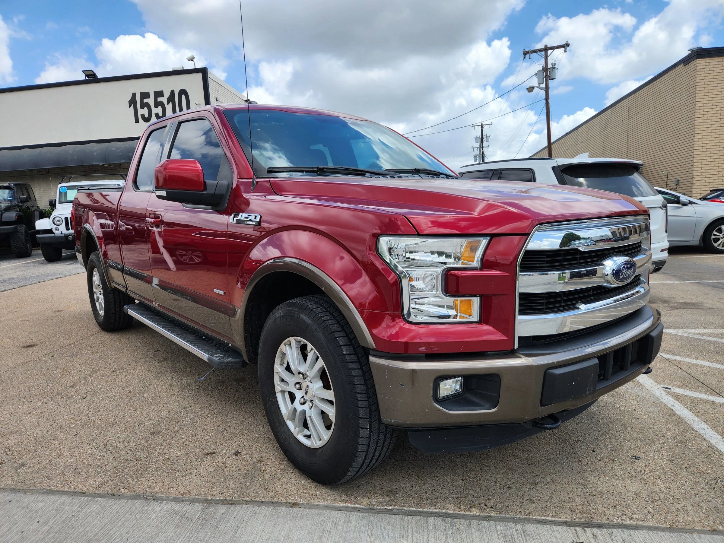 Used 2015 Ford F150 Lariat w/ Equipment Group 501A Mid image 7