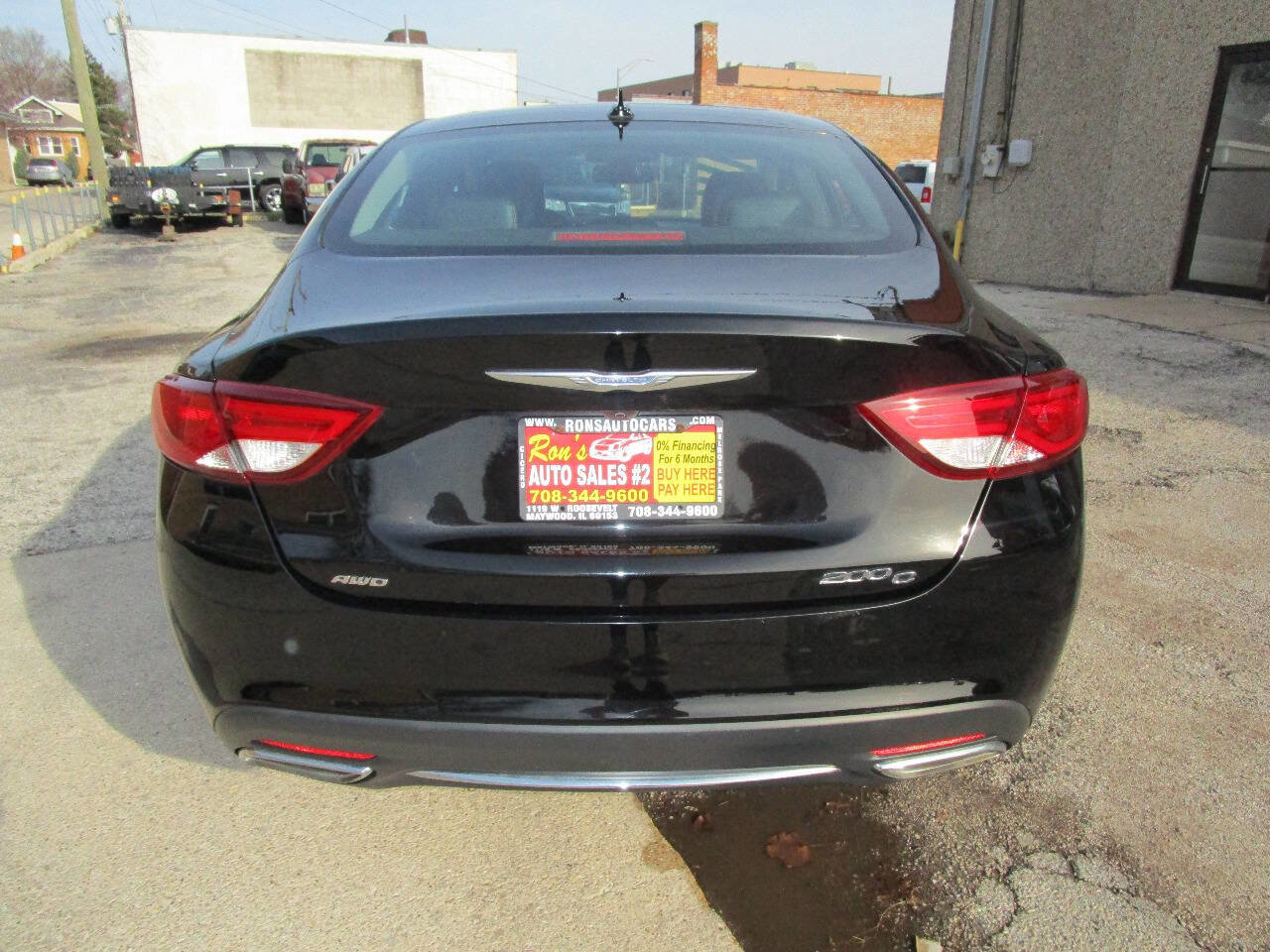 Used 2016 Chrysler 200 C w/ Navigation & Sound Group I AWD/4WD image 7