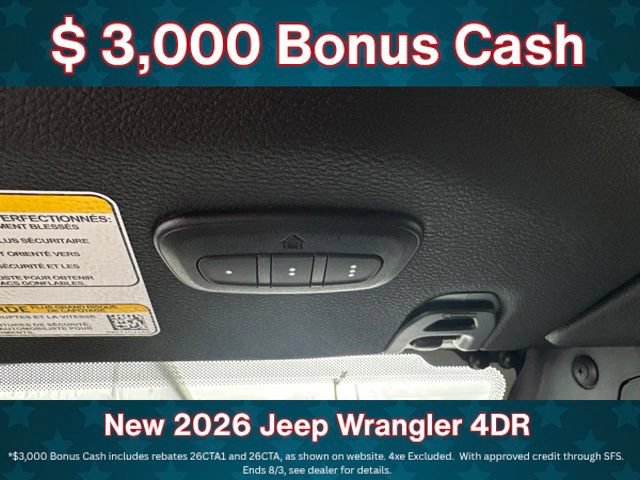 New 2026 Jeep Wrangler Unlimited Sport AWD/4WD image 14