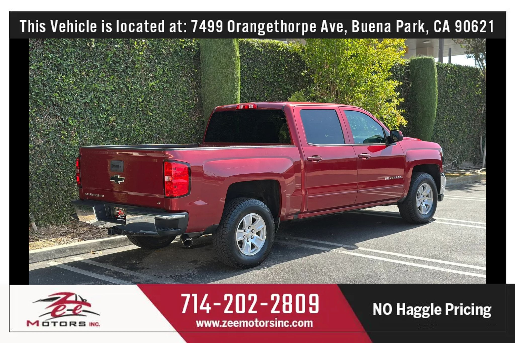 Used 2018 Chevrolet Silverado 1500 LT w/ All Star Edition RWD image 7
