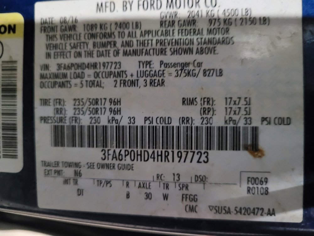 Used 2017 Ford Fusion SE w/ Fusion SE Technology Package FWD image 33