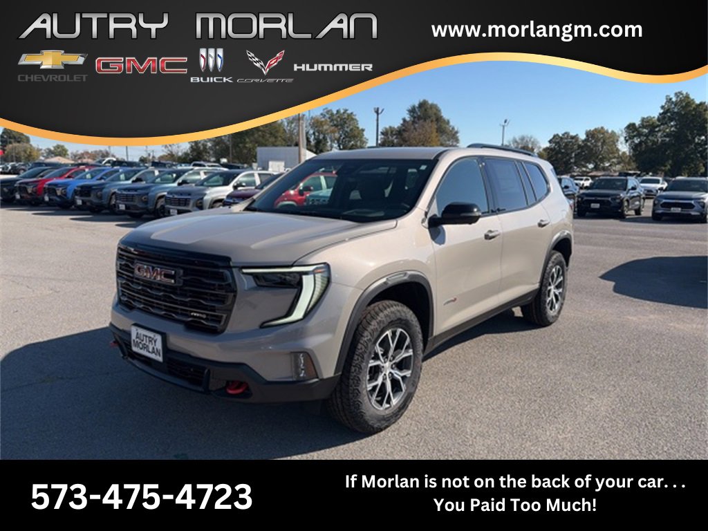 New 2026 GMC Acadia AT4