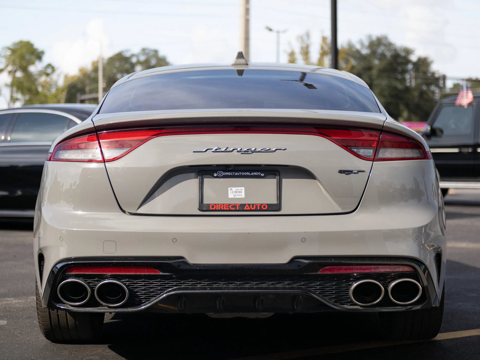 Used 2022 Kia Stinger GT2 w/ Red Interior Color Package RWD image 12