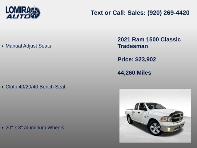 Used 2021 RAM 1500 Tradesman w/ SXT Plus Group AWD/4WD image 39