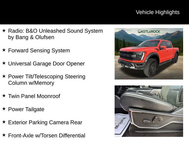 Used 2022 Ford F150 Raptor w/ Equipment Group 801A High image 15