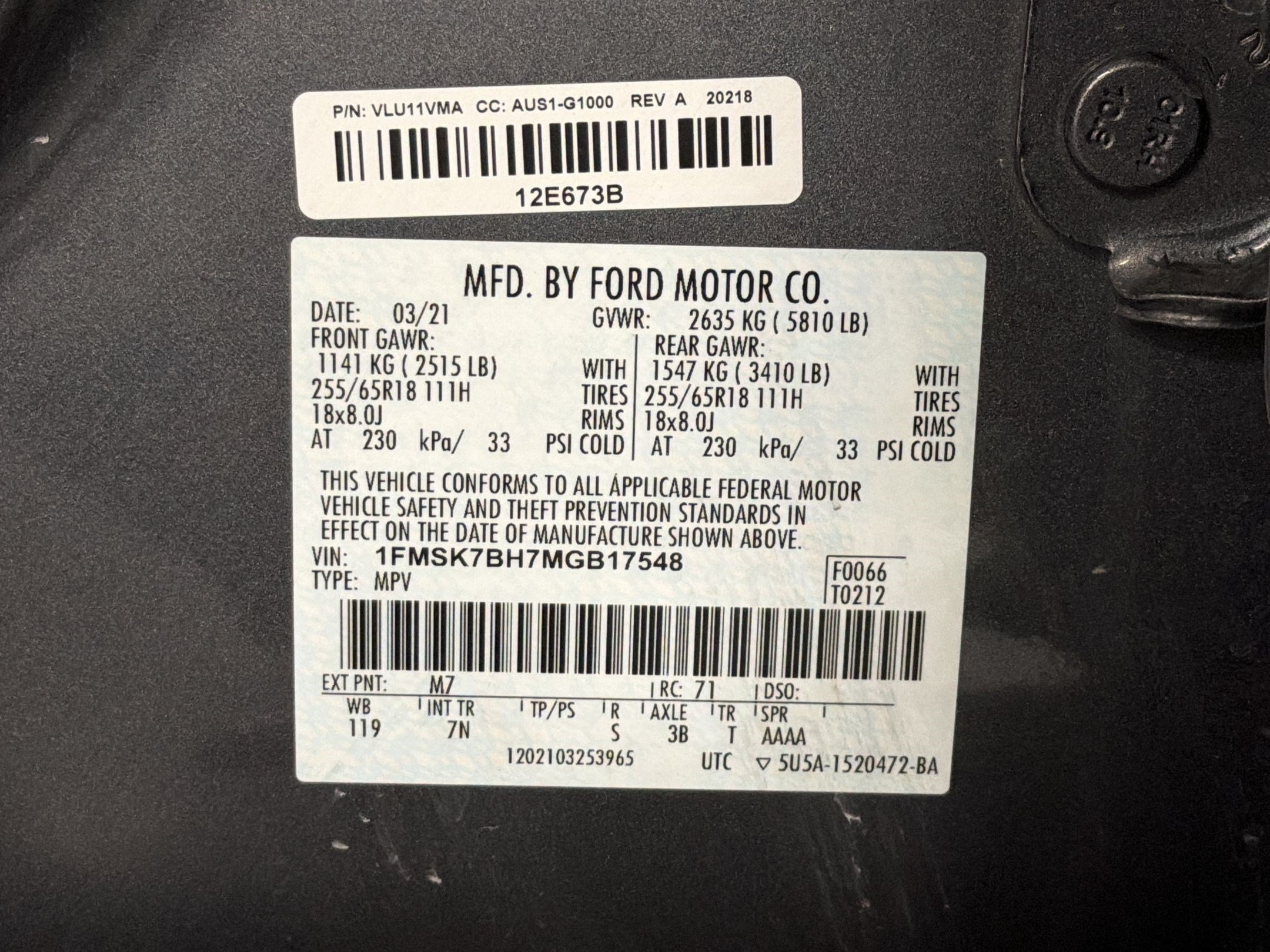 Used 2021 Ford Explorer 2WD image 20