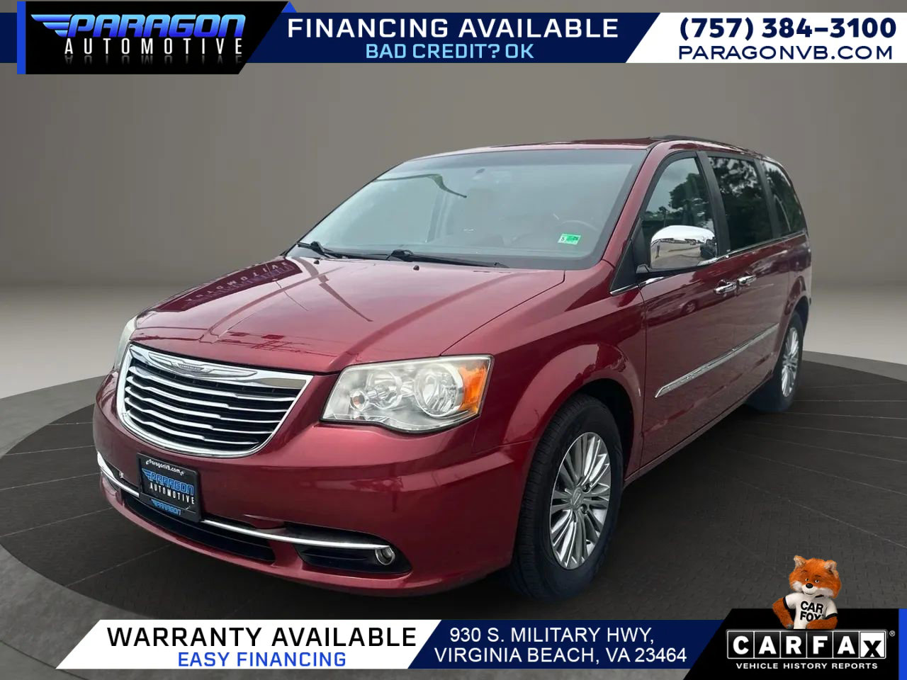 Used 2014 Chrysler Town & Country Touring-L w/ Driver Convenience Group