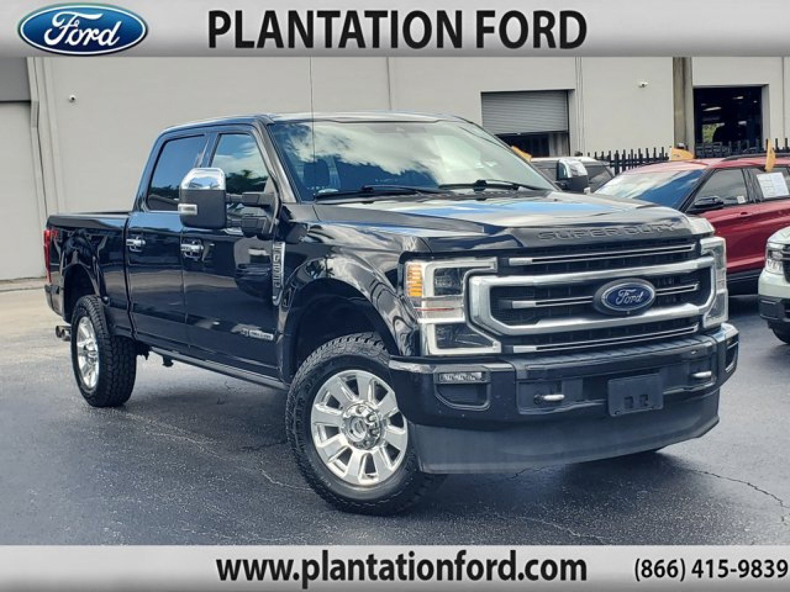 Used 2021 Ford F250 Platinum w/ FX4 Off-Road Package AWD/4WD image 1