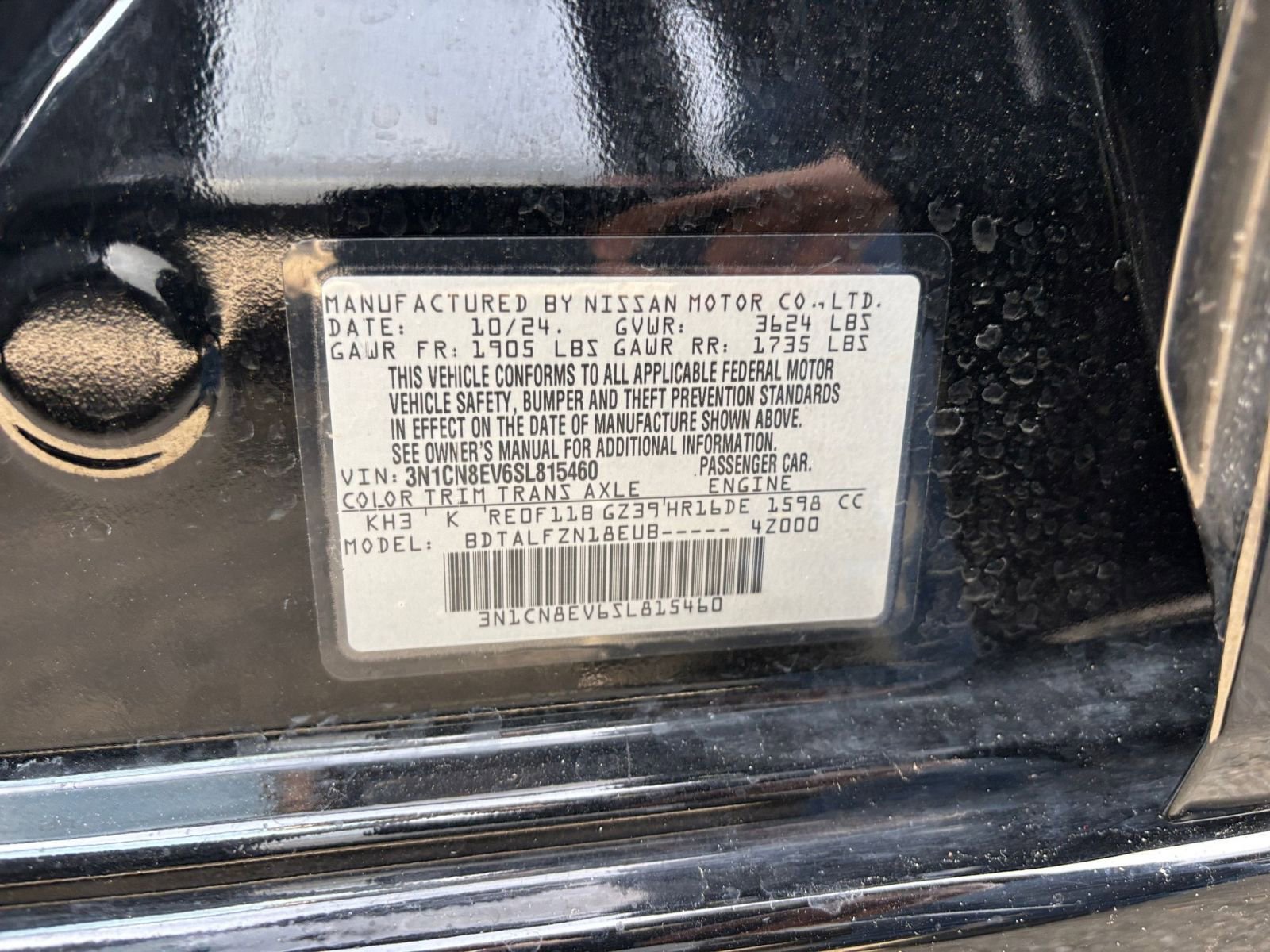 Used 2025 Nissan Versa SV image 30