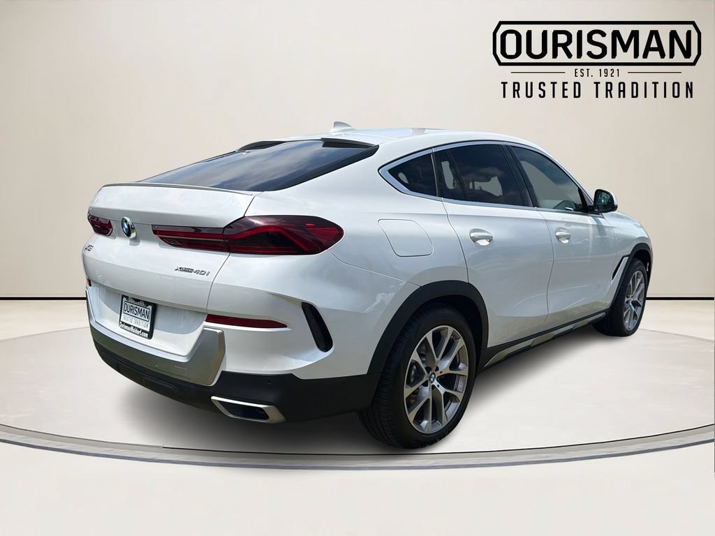 Used 2022 BMW X6 xDrive40i w/ Premium Package AWD/4WD image 4
