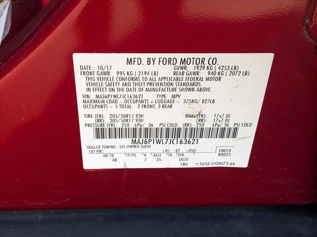 Used 2018 Ford EcoSport Titanium w/ Titanium Cold Weather Package AWD/4WD image 24