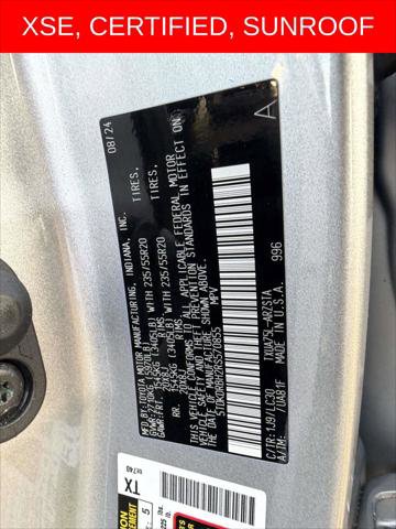Certified 2024 Toyota Highlander XSE AWD/4WD image 22