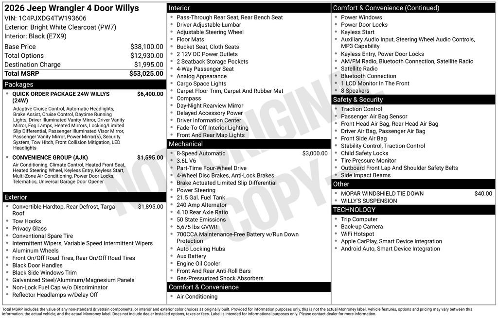 New 2026 Jeep Wrangler Willys video 3