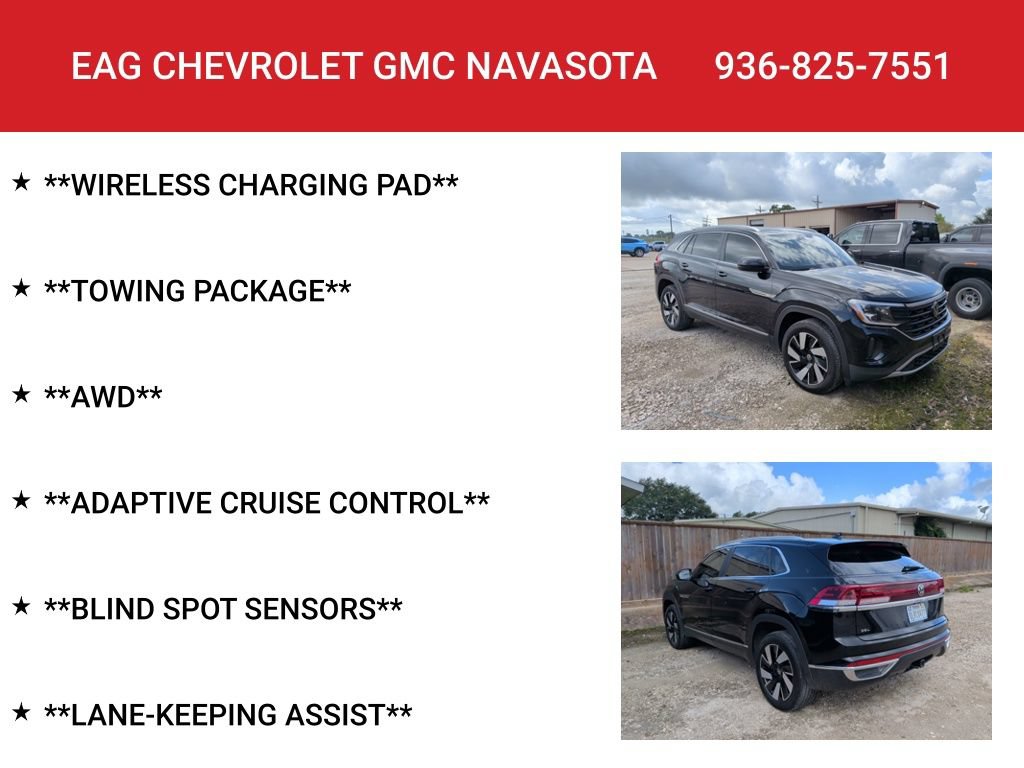Used 2024 Volkswagen Atlas Cross Sport SEL AWD/4WD image 8