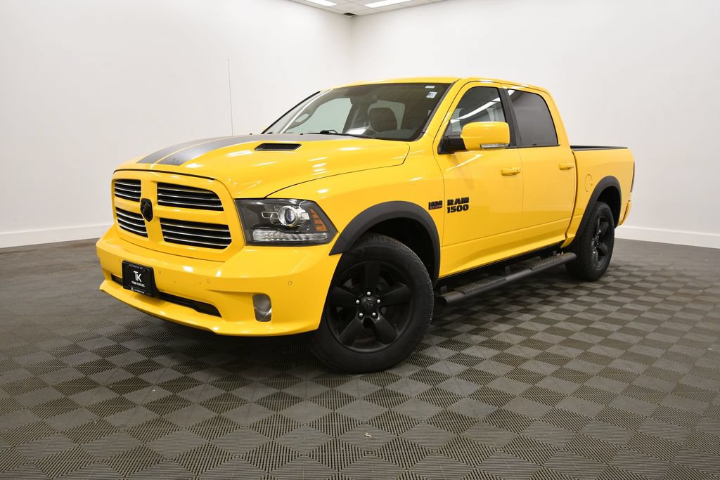 Used 2016 RAM 1500 Sport w/ Stinger Yellow Sport Package AWD/4WD image 2
