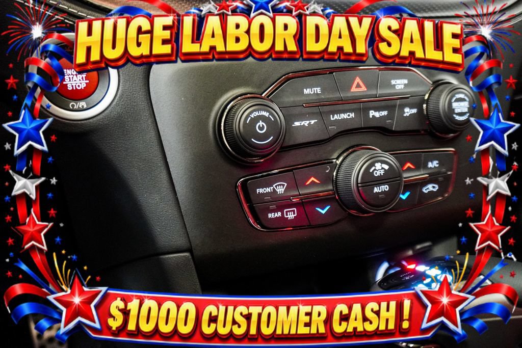 Used 2022 Dodge Charger SRT Hellcat w/ Carbon/Suede Interior Package RWD image 24