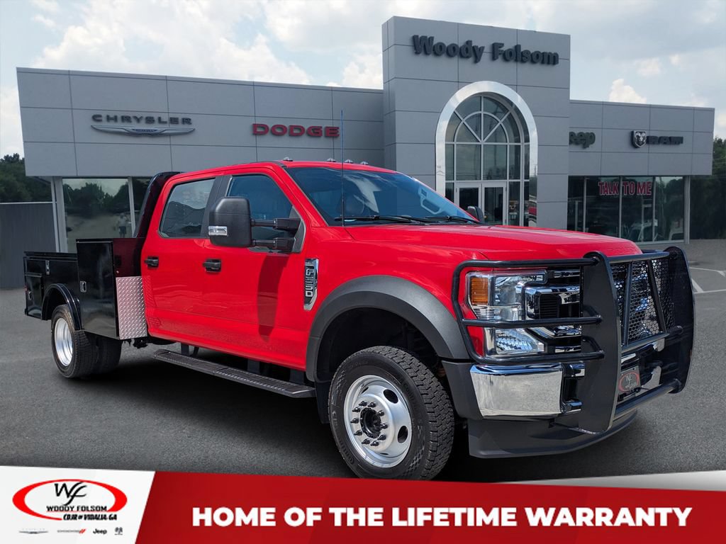 Used 2022 Ford F550 4x4 Crew Cab Super Duty w/ Power Equipment Group video 1