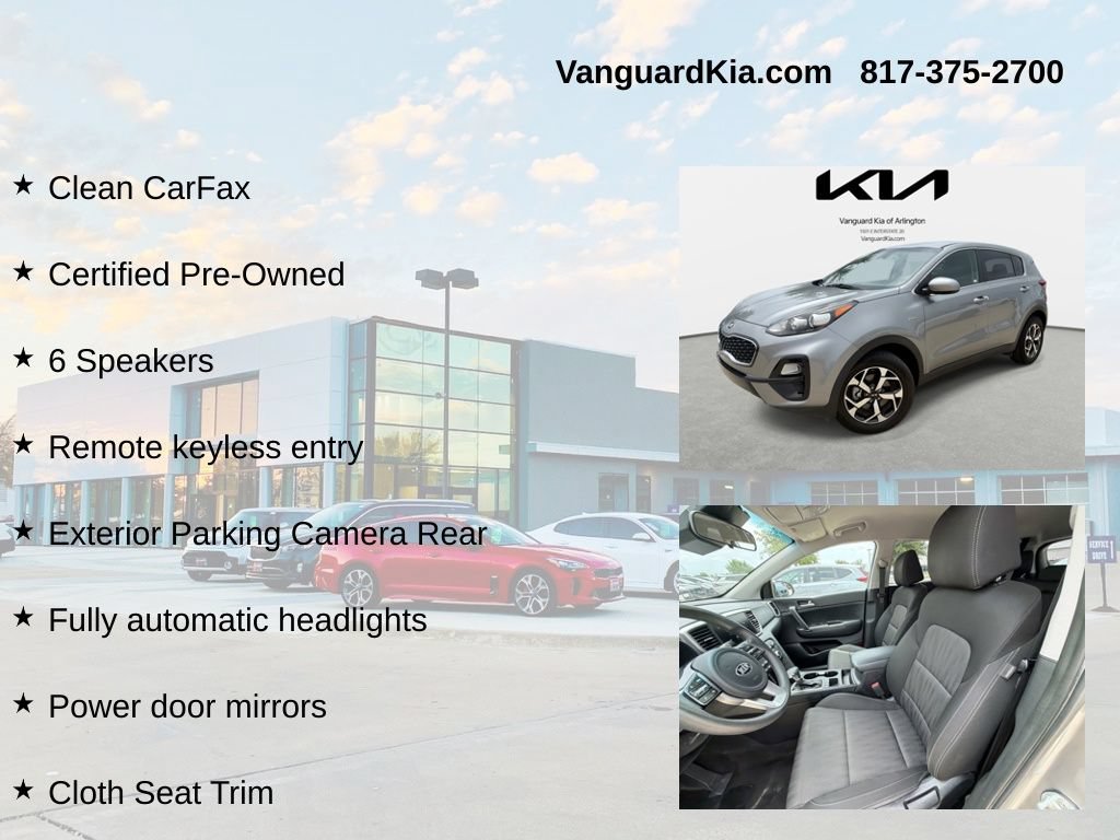 Certified 2022 Kia Sportage LX AWD/4WD image 6