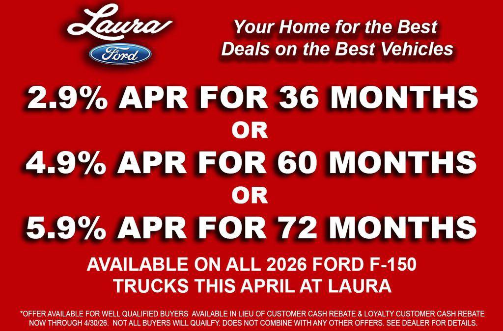 New 2026 Ford F150 Lariat w/ Equipment Group 501A Mid image 4