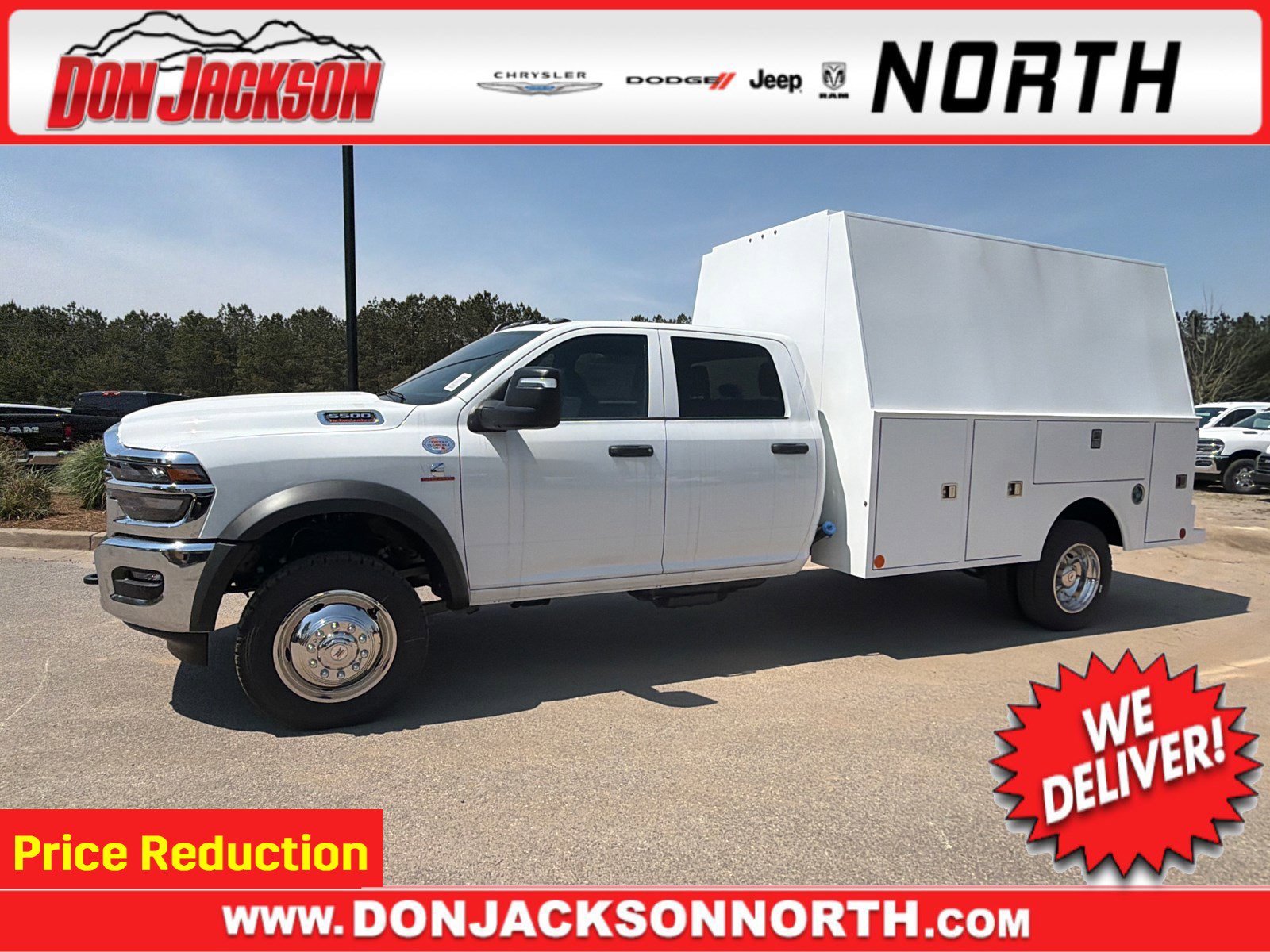 New 2026 RAM 5500 Tradesman w/ Chrome Appearance Group
