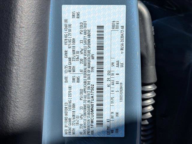 New 2026 Ford Escape ST-Line w/ Tech Pack #1 image 17