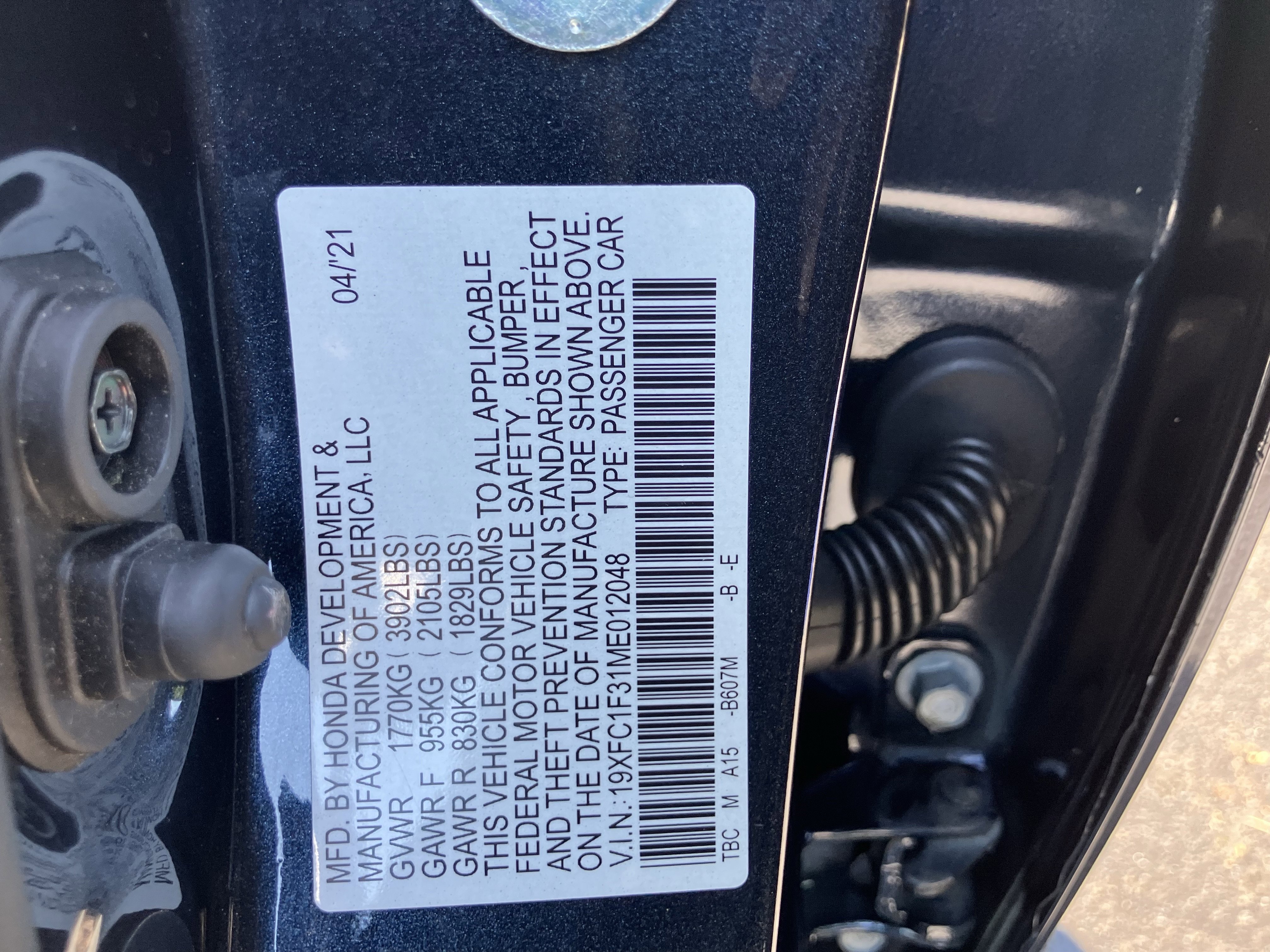 Used 2021 Honda Civic EX image 37