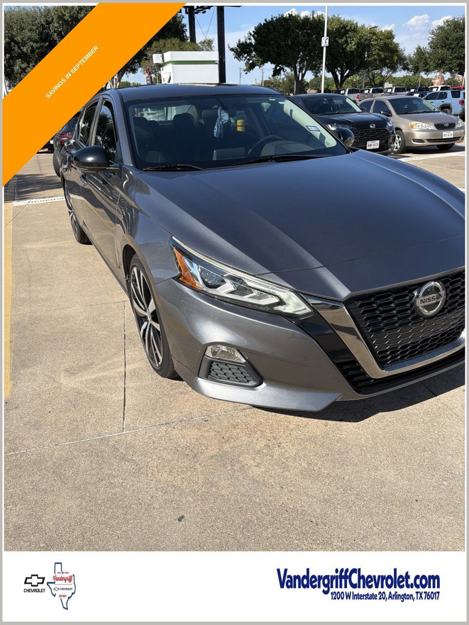 Used 2019 Nissan Altima 2.5 SR w/ SR Premium Package