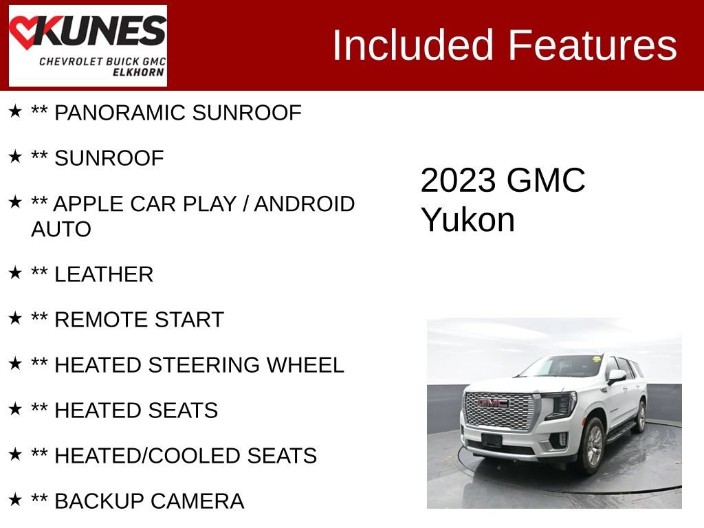 Used 2023 GMC Yukon Denali AWD/4WD video 2