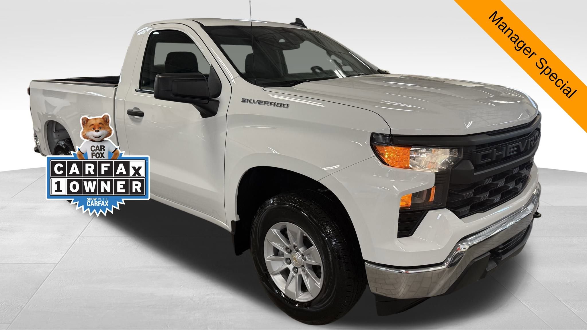 Used 2024 Chevrolet Silverado 1500 W/T w/ WT Fleet Convenience Package image 1
