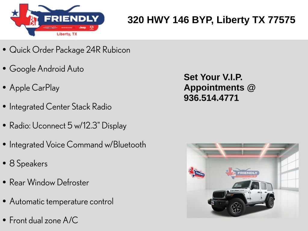 Used 2024 Jeep Wrangler Unlimited Rubicon image 5